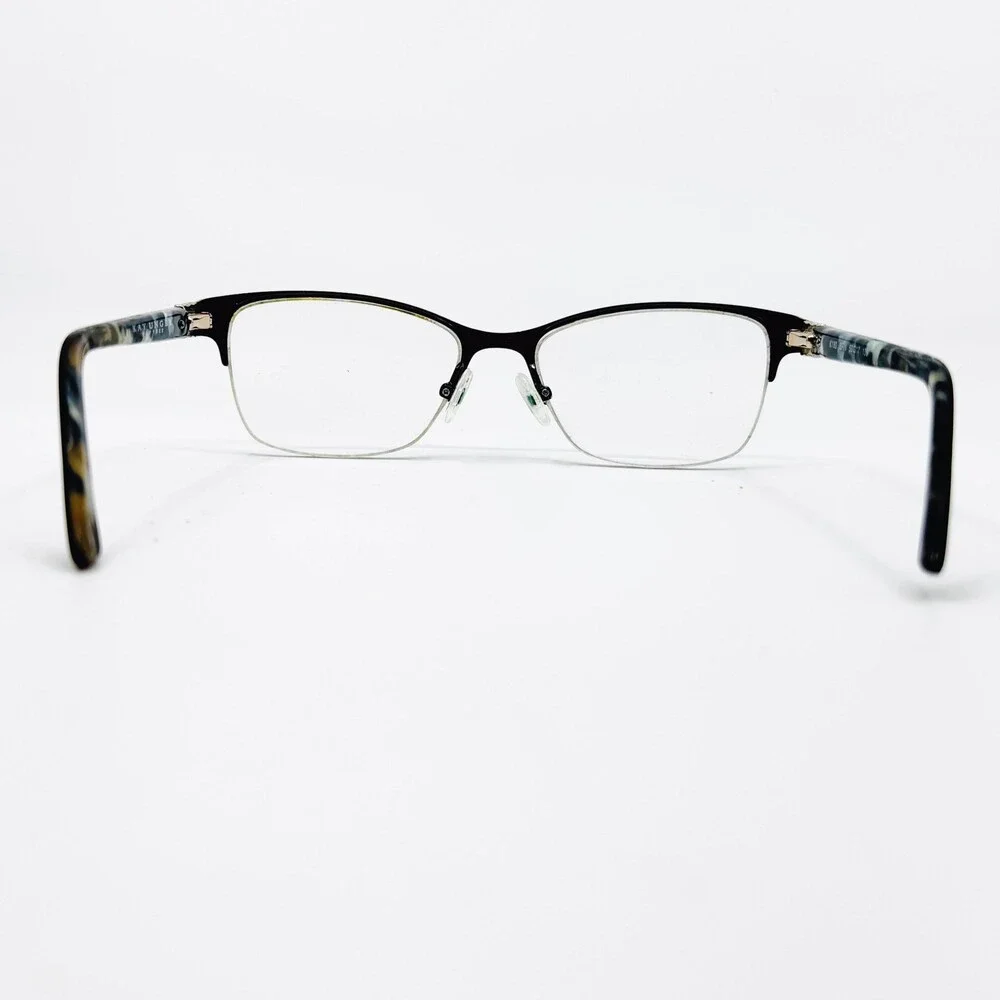 Kay Unger Eyeglasses Womens Brown Semi-Rimless K180 BRN 53-17-135